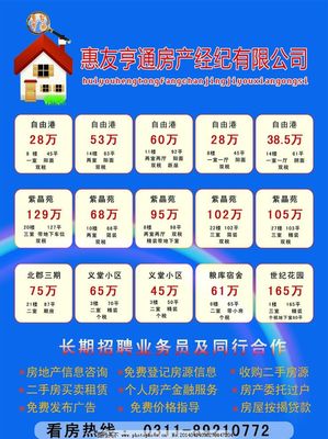 房地产宣传单图片